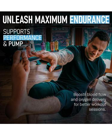 VNDL Pre Workout Powder for Men & Women- Enjoy a Clean Energy Boost with No Sugar Featuring L-Citrulline & L-Tyrosine for Improved Endurance- Nootropic Formula in Blue Razz Gummies Flavor - 40 Servings - Buy Online on SooperMarket.com