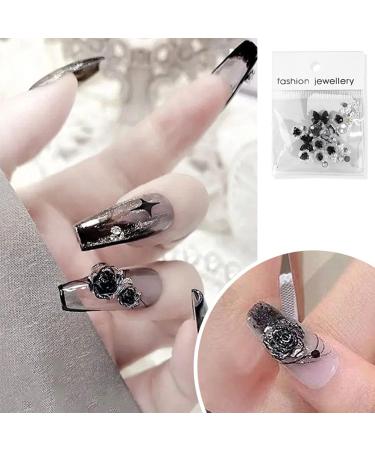 Pearl Mixed Flower Camellia Nail Art Set 3D Nail Art Supplies Nail Tip Nail Glitter Acrylic Nail Art Decorations Nail Art Jewelry 3d Flower Nail Nail Art Kit Nail Art Gems Kit Illusion pearl and s - Buy Online on SooperMarket.com