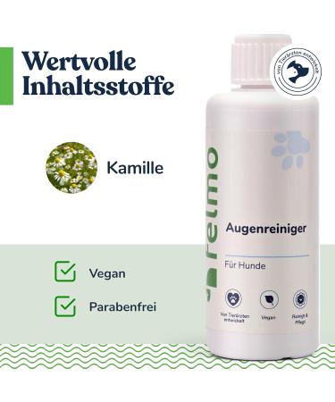 Felmo Eye Cleaner for Dogs (100ml) - Fast Relief from Eye Crusts & Stains - Vegan & Paraben-Free - International Shipping - Buy Online on SooperMarket.com