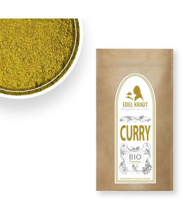 Curry Jaipur Bio Indian 1000g |Noble herb - curry powder is a premium ayurveda spice - KBA - Indian spice mix contains among other things turmeric ginger and coriander organic curry 1000 g