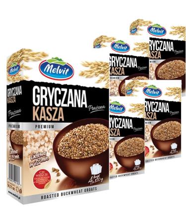 Melvit Roasted Buckwheat Cereal Muesli Corn Flakes 400 Gram x 5 Pieces