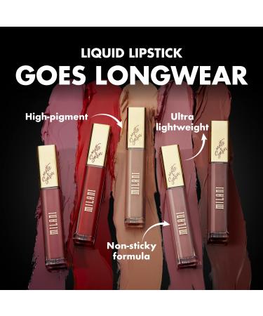 Milani Amore Matte Lip Creme - Emotional | Long-Lasting Matte Lipstick - Buy Online on SooperMarket.com