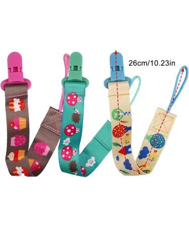 Yatlouba Pacifier Clip | Durable & Stylish Pacifier Band for Babies Boys & Girls | Keeps Pacifiers in Place - Buy Online on SooperMarket.com