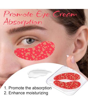 3 Pairs Reusable Under Eye Patches - Silicone Masks to Minimize Lines & Plump Wrinkles | Includes Metal Applicator for Dark Circles & Puffy Eyes | Perfect Christmas Gift for Eye Care - Buy Online on SooperMarket.com