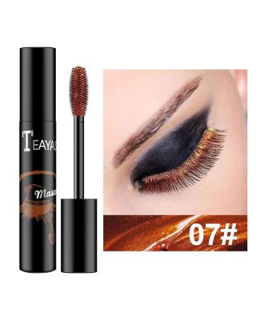 Gireatick Colorful Mascara Set - 7 Colors, Natural Waterproof 4D Silk Fiber Lash Mascara - Buy Online on SooperMarket.com