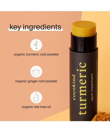 Cocokind Turmeric Mask Stick - Organic Spot Treatment for Dark Spots & Acne with Tea Tree Oil & Ginger - Buy Online on SooperMarket.com