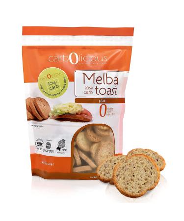 Low Carb Melba Toast 2 4oz Packs (PLAIN 2 PACK)