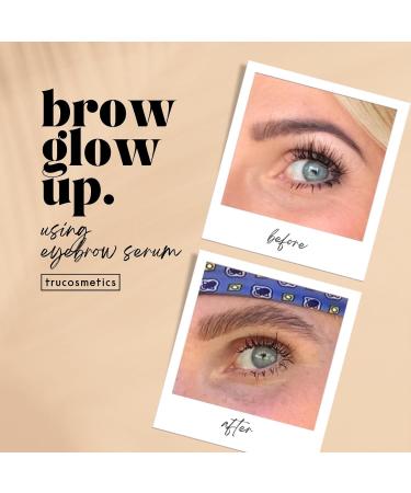 TruCosmetics Eyebrow Serum - Achieve Full Strong Eyebrows | Fills Gaps | 8 ml - Buy Online on SooperMarket.com
