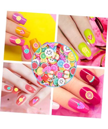 Healeved 5000pcs Fruit Slices Nail Slice Decorations Diy Craft Slices Slice Nail Decoration Nail Decor Slices Nail Art Diy Slices 3d Polymer Slices Nail Decals Nails Gel Clay Manicure - Buy Online on SooperMarket.com