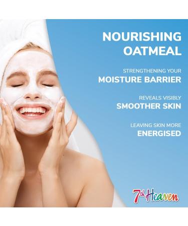 7th Heaven Coconut Cream Face Mask with Oatmeal - Smoothing - Sensitive Skin - Buy Online on SooperMarket.com