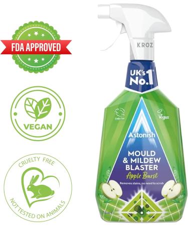 Astonish Mould Remover Spray - Fast-Acting Formula for Mold and Mildew - 750ml - Buy Online on SooperMarket.com