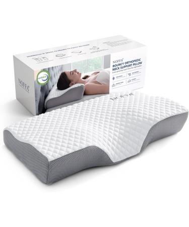  NOFFA Orthopedic Pillow For Neck Pain Relief - Blue