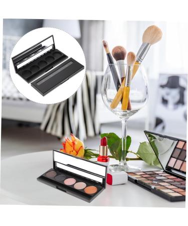 PLAFOPE 2pcs 5 Eyeshadow Case Eye Shadow Cosmetics Palette Eyeshadow Empty Case Travel Pack Child Bracket - Buy Online on SooperMarket.com