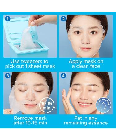 I Dew Care Straight Chillin Sheet Masks - 30 Aloe-Infused Cooling Masks for Hydrated & Calm Skin - Buy Online on SooperMarket.com