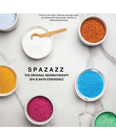Spazazz Aromatherapy Spa & Bath Crystals 2PK - Eucalyptus Mint & Tropical Rain - 8.5 Oz for Relaxation & Wellness - Buy Online on SooperMarket.com