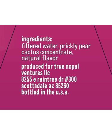 True Nopal Cactus Water 16.90 Fl. Oz - Pack of 12 | Refreshing Hydration - Buy Online on SooperMarket.com