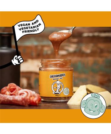 Banana Jam by Jackanapes 190g - Caribbean Inspired Vegan Cooling Fruit Jam - Palette Cleansing Sweet Condiment with a Touch of Lime - Buy Online on SooperMarket.com