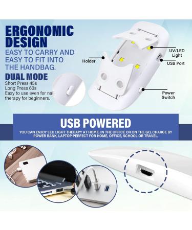 NailPro Nail Fungus LED Light Therapy Device Nail Fungus Laser Nail Fungus Treatment Home Use Nail-Fungus Remover for Toenail Fingernails & Onychomycosis (A01) - Buy Online on SooperMarket.com