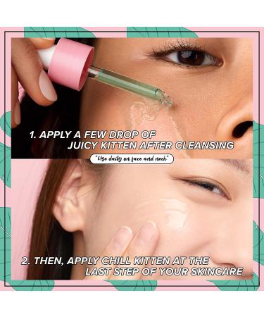 I Dew Care Juicy Kitten Green Serum - Purifying Power 1.01 fl oz (30 ml) - Buy Online on SooperMarket.com
