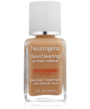 Neutrogena Skin Clearing Liquid Makeup  Honey Beige 110  1 Fluid Ounce
