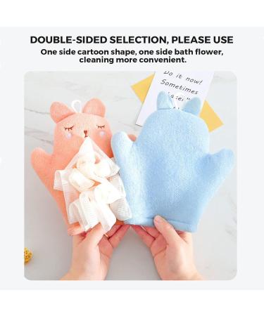 puzzlegame Kid Bath Sponge | Bath Scrubber Body Wash Towel | Gentle Body Wash Sponge Kid Body Wash Sponge Children's Bath Towel Sponge Gentle Children's Body Wash Sponge Blue - Buy Online on SooperMarket.com
