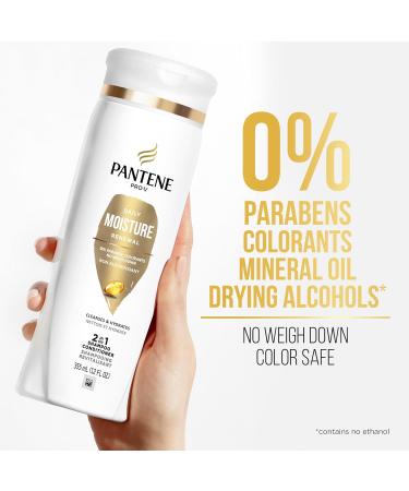 Buy Pantene PRO-V Daily Moisture Renewal 2 in 1 Shampoo + Conditioner - 12 oz | International Shipping Available - Buy Online on SooperMarket.com