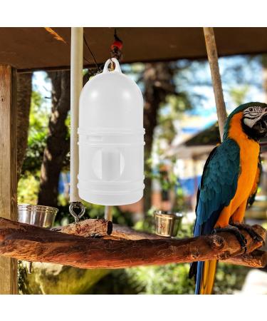 2Pcs Bird Waterer Pigeon Drinker Dispenser - Plastic Pet Water Feeder for Parrot Cage - Buy Online on SooperMarket.com