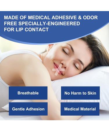 Mouth Tape for Sleeping - 120 Pcs Breath Strips for Mouth Breathers, Snoring Reduction, and Sleep Apnea - Buy Online on SooperMarket.com