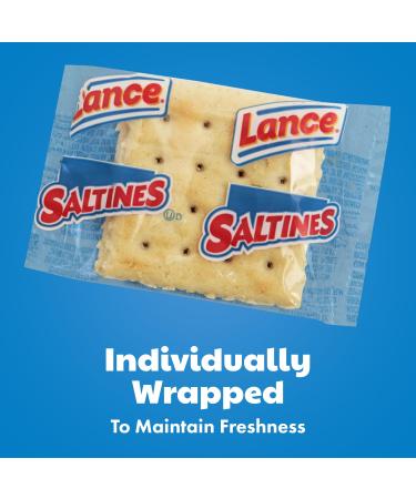 Shop Lance Saltines Crackers - 50 Individually Wrapped Bags for On-the-Go Snacking | Perfect for International Shipping - Buy Online on SooperMarket.com