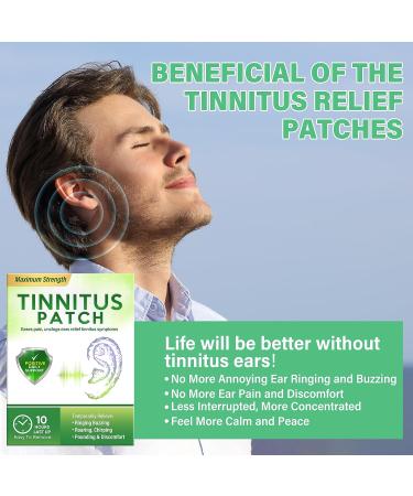 Natural Herbal Tinnitus Relief Patches - 48 Pcs - Improve Hearing & Relieve Discomfort - Buy Online on SooperMarket.com