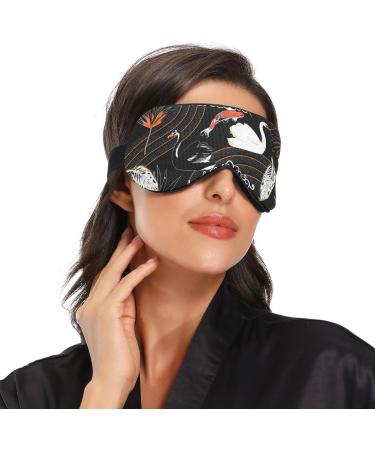 Adjustable Light Blocking Eye Mask for Deep Sleep | Breathable Travel Mask for Men and Women | Ideal for Business Trips, Yoga, and Meditation - Buy Online on SooperMarket.com