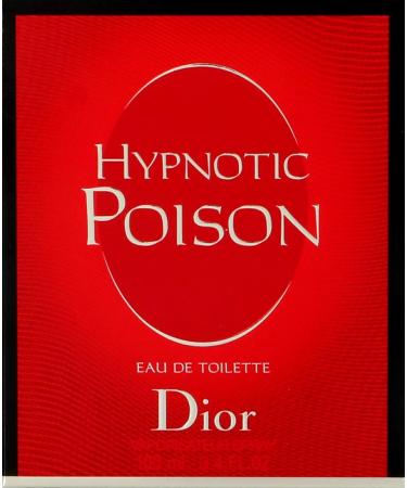 Hypnotic Poison by Christian Dior for Women 3.4 oz Eau de Toilette Spray 3.4 Fl Oz (Pack of 1) - Buy Online on SooperMarket.com