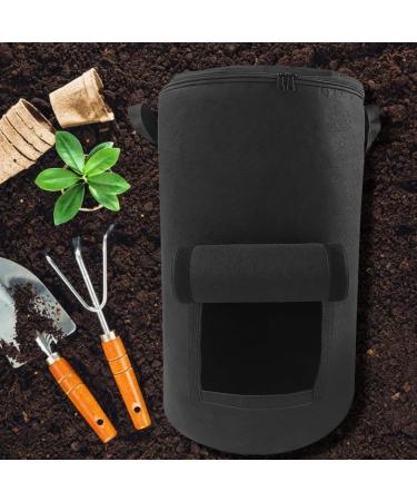 Composter Bin Garden Compost Bins Organic Fermentation Non-Woven Fabric Compost Bin Easy to Assemble Composting Bag Quick Create Fertile Ground Garden Bin for Virtcooy - Buy Online on SooperMarket.com