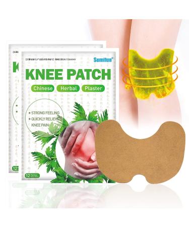 Sumifun Pain Relieving Patches - 120 Counts Knee Pain Relief Patches for Knee Back Neck Shoulder Pain - Relief Muscle Soreness Back Pain Patch