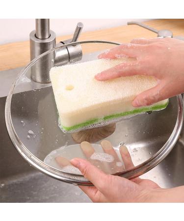 Dish Sponges for Kitchen | Dishwashing Non-Scratch Cleaning Sponge - Strong Water Absorption Sponge for Various Tableware Bathroom Kitchen Utensils Puchen - Buy Online on SooperMarket.com