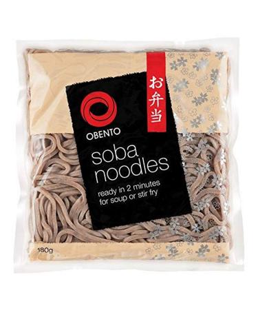 Obento Japanese Soba noodles pre-cooked 180 g 180 g (1 pack) Soba