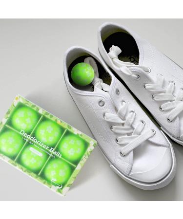 Sneaker & Shoe Deodorizer Balls - Fresh Jasmine Scent - 6 Pack - Buy Online on SooperMarket.com