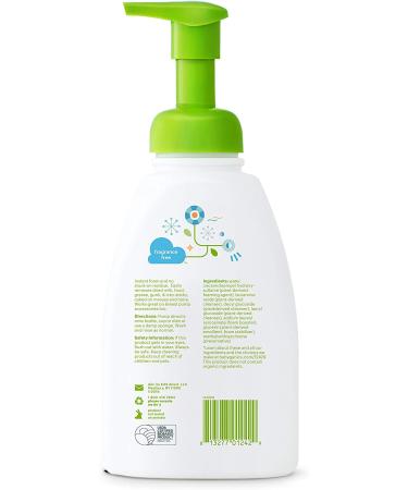 Babyganics Foaming Dish & Bottle Soap 16oz 3 Pack - Fragrance Free - Packaging May Vary - Buy Online on SooperMarket.com