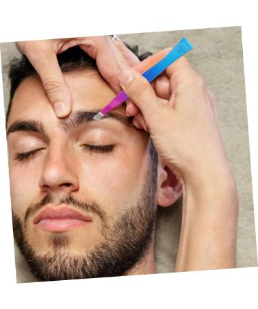 WOFASHPURET 1 Set Set Blue Pink Love Fake Eyelashes Eyelash Curler Tweezers Eyebrow Tweezers for Adult Precision Tweezer Cosmetic Eyebrow Brush Tool Trimming Eyebrow Tweezers - Buy Online on SooperMarket.com