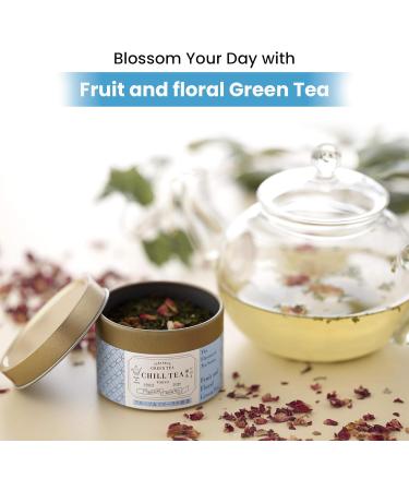 Fruit & Floral Green Tea by CHILL TEA Tokyo (30g Loose Leaf)- Japanese Tea Loose Leaf Tea Flavoured Tea- Fruity & Floral Flavour Fruit with Rosehip Made in Japan. - Buy Online on SooperMarket.com