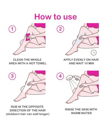 KISSIO Hair Removal Cream - Gentle Hair Remover for All Skin Types | Underarms Arms Legs & Bikini Area | Moisturizing Citrus & Papaya Formula | 4.94 oz - Buy Online on SooperMarket.com