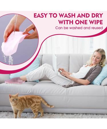 Silicone Socks for Feet - Anti-Slip Moisturizing Foot Mask (4 Pack) + 60g Foot Cream - Soothing Care for Cracked Skin - Skin Color & Pink - Buy Online on SooperMarket.com