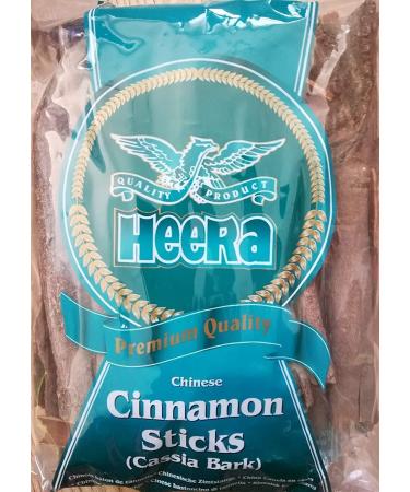 Heera Cinnamon Sticks 400g (Pack of 1) Adds Taste and Flavour to Meals - Simplifies and Speeds up The Cooking Process - A Must-Have Indian Spice Sticks in Kitchen - Buy Online on SooperMarket.com