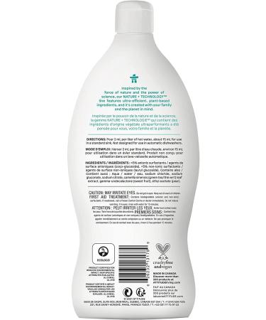 ATTITUDE Little One Baby Bottle & Dishwashing Liquid - Pear Nectar 23.7 fl oz (700 ml) | Eco-Friendly & Safe for Babies - Buy Online on SooperMarket.com