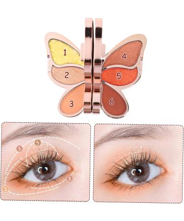 BELLIFFY 1pc Eyeshadow Palette Sequin Eyeshadow Cosmetic Eyeshadow Plate Blushers for Face Girl Cosmetic Abs 1 count (Pack of 1) As Shown 3 - Buy Online on SooperMarket.com