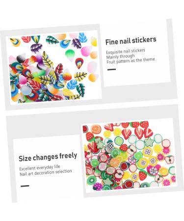 FRCOLOR 4 Packs Nail Art Polymer Clay Appliques Embellishments Fruit Embellishments Craft Making Beads Fruit Slices Nail Art Nail Art Craft Fruit 3d Suite Manicure - Buy Online on SooperMarket.com