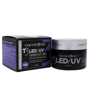 Cuccio Pro T3 LED/UV Pink Gel - 2 Oz | Controlled Leveling, Flexible, Strong Adhesion - Fast Cure - Buy Online on SooperMarket.com