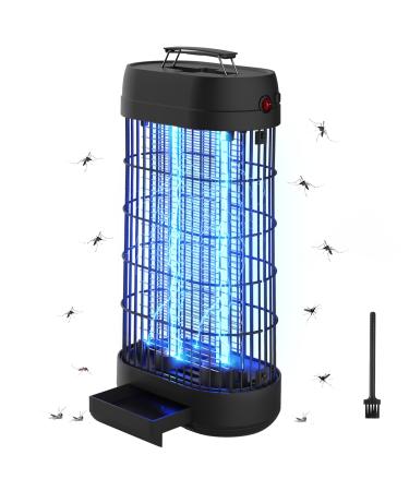 EuQQZZU Insect killer 22W 1800V mosquito trap mosquito lamp fly trap electrically improved 3 mosquito control technologies and 2 security protection technologies perfect for inside and outside L-20W