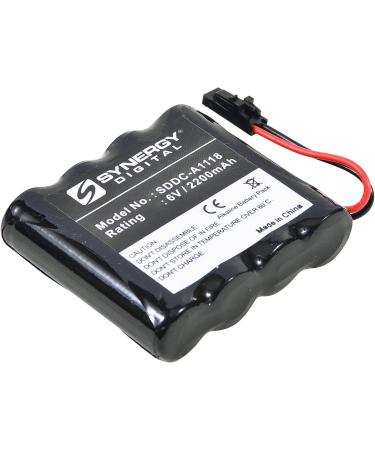 Synergy Digital 6V 2200 mAh Replacement Battery for Best Access Systems VPD-BB | Ultra Hi-Capacity Alkaline Battery - International Shipping Available - Buy Online on SooperMarket.com