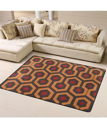 Shining Overlook Flannel Non-Slip Floor Mat - 63x48 Inch Comfortable Lint-Free Mat for Foot Pressure Relief - Ideal for Home Kitchen & Office - Buy Online on SooperMarket.com
